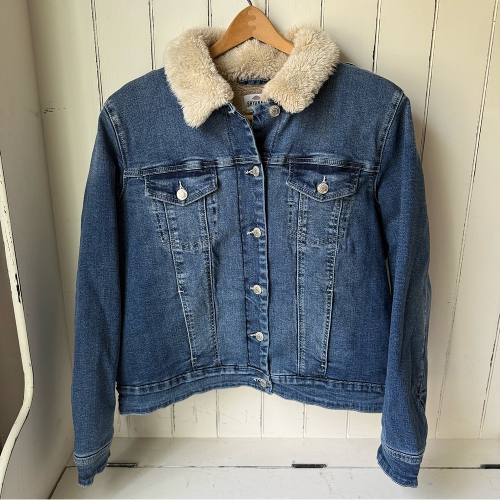 Shyanne Faux Fur Denim Jacket